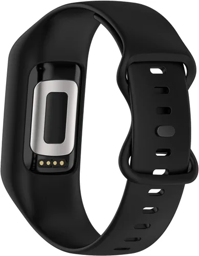 Miniatura 4 de Correa de reloj suave compatible con Fitbit Charge 6, Charge 5, Charge 4, Charge 3/3SE, correa de muñeca de silicona protectora todo en uno, correa