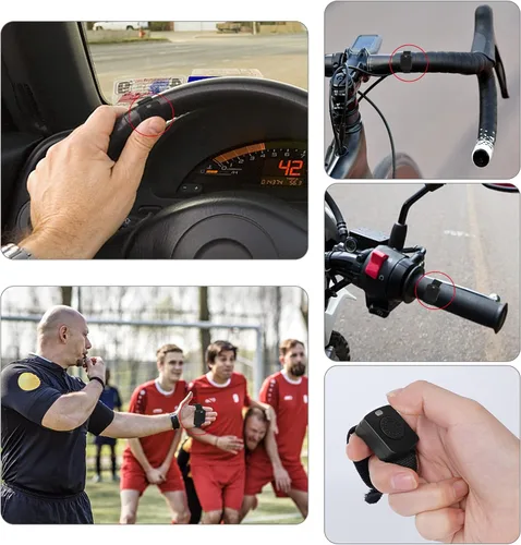 Miniatura 6 de Walkie Talkie - Auriculares Bluetooth con micrófono de cancelación de ruido, auricular inalámbrico de 2 pines con PTT de dedo compatible con radios