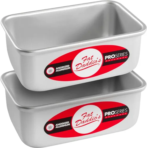 Miniatura 13 de Fat Daddio's BP-5639 Molde para Pan de Aluminio Anodizado, 4.875 x 2.75 x 2 pulgadas