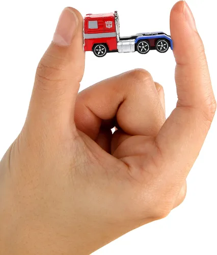 Miniatura 6 de Jada Transformers G1 Nano - Paquete de 3 autos fundidos a presión de 1.65 pulgadas, juguetes para niños y adultos