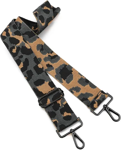 Miniatura 101 de ZOOEASS Hebillas de níquel Correa ancha para el hombro ajustable de repuesto para cinturón de pistola, hebilla de guitarra estilo bandolera