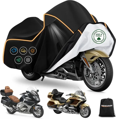 Miniatura 8 de Funda completa para Spyder F3 compatible con Can-Am Spyder F3T Tour y Limited 300D Oxford Protector de tela contra el polvo, la nieve, la lluvia