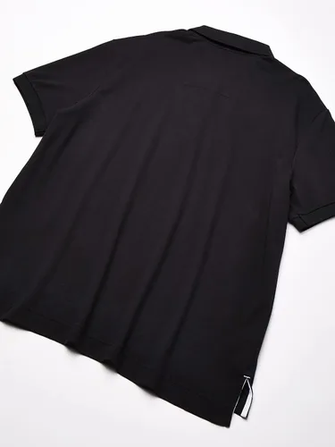 Miniatura 4 de Nautica Polo de algodón suave liso de manga corta para hombre