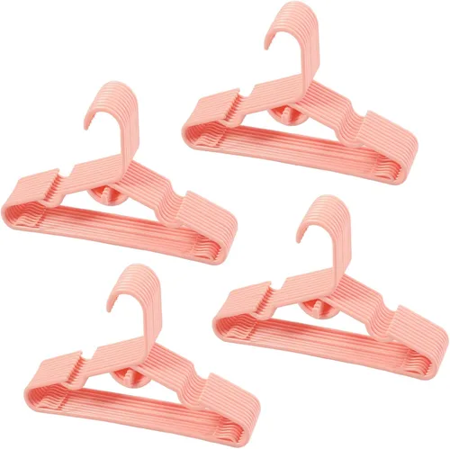 Miniatura 36 de 100 perchas antideslizantes para ropa de recién nacidos, para ropa de recién nacidos, para niños, niñas y niños pequeños