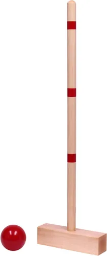 Miniatura 3 de Family Tradition - Juego de croquet de madera para 8 jugadores con bolsa de transporte