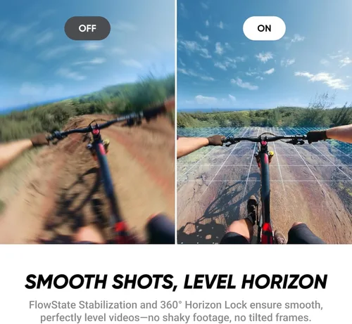 Miniatura 7 de Insta360 Paquete de motocicleta X4 Air Cámara de acción impermeable 8K 360 más ligera para aventuras épicas, lentes reemplazables El paquete