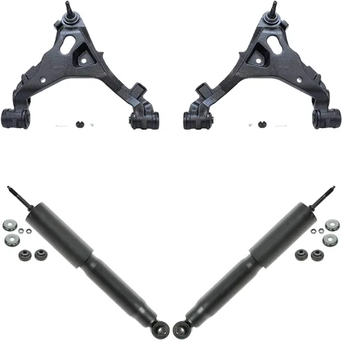 Miniatura 126 de Detroit Axle - AWD Kit de brazos de control delanteros de 4 piezas para Chrysler 300 2005-2023 Dodge Charger 2017-2023 Challenger 2017-2023, 2