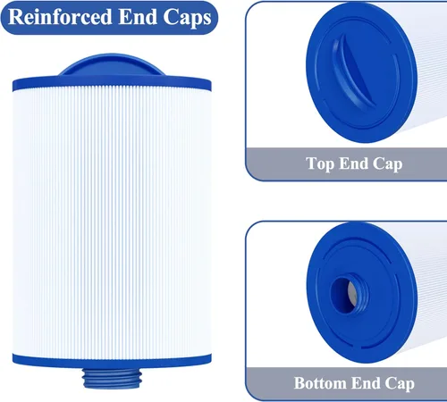 Miniatura 5 de Cryspool® 06008 Filtro compatible con 6CH-940, PWW50P3 (no PWW50P4), FC-0359, filtro de bañera de hidromasaje Viking Spa, cartucho de filtro de spa