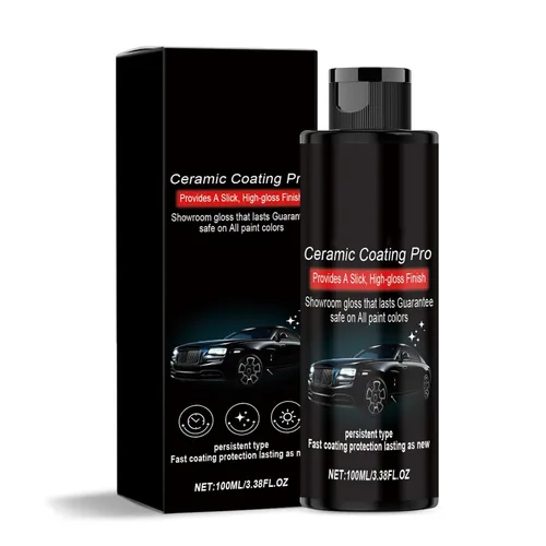 Ceramic Coating Pro, revolucionario nano aerosol, utiliza tecnología cerámica avanzada para un efecto de vidrio a prueba de polvo y brillo duradero,