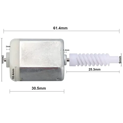 Miniatura 3 de Motor de actuador de cerradura de puerta izquierda para automóvil, motor de bloqueo de puerta central, para Nissan 2011-2020 Patrol Y62 para Honda
