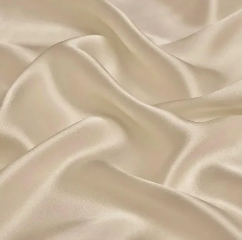 Miniatura 28 de Yard - Tela de satén sedosa elástica de alta calidad - Tela para vestidos y faldas - Suave como la seda, brillo metálico, ideal para bodas y diseño