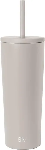 Miniatura 65 de Simple Modern- Vaso con aislamiento, c/tapa y pajilla Taza de viaje Botella de agua de ac. inox. reutilizable Unisex Colecc. Classic 24 oz