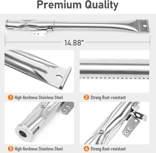 Miniatura 5 de Uniflasy Pieza de repuesto para parrilla Nexgrill 5 quemadores 720-0888 720-0888N, para piezas de repuesto Nexgrill 4 quemadores 720-0830H 720-0830X