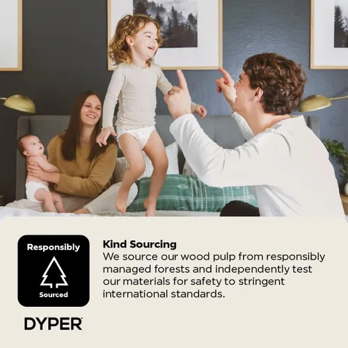 Miniatura 7 de DYPER Pantalones de entrenamiento para niños pequeños 4T-5T para niños y niñas, hipoalergénicos, sin perfume, a base de plantas y perfectos