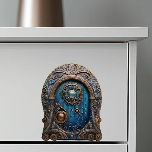 Miniatura 6 de Astral Space House - Adhesivo de pared para puerta de hadas