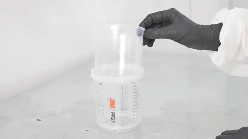 Miniatura 11 de 3M PPS 2.0 Kit de taza, tapas y forros para pistola pulverizadora, 26301, estándar, 22 onzas, filtro de 125 micrones, uso para automóviles, muebles
