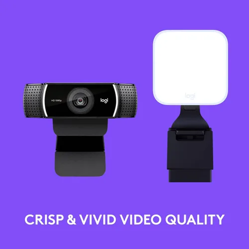 Miniatura 3 de Logitech Cámara web C920x HD Pro para PC, video Full HD de 1080p/30fps, audio claro, corrección de luz, funciona con Microsoft Teams, Google Meet