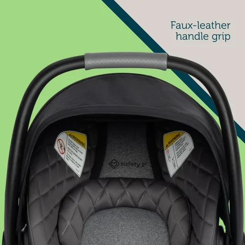 Miniatura 5 de Safety 1st onBoard™ Insta-Latch™ DLX - Asiento infantil para automóvil con base, asiento de automóvil para bebé de 4 a 30 libras, asiento de Playa