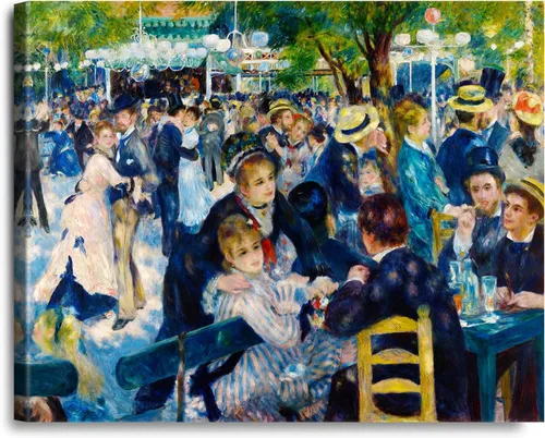 Miniatura 445 de A&T ARTWORK Campo de trigo con cipreses de Van Gogh Las reproducciones de arte clásico mundial, impresiones en lienzo giclée para decoración