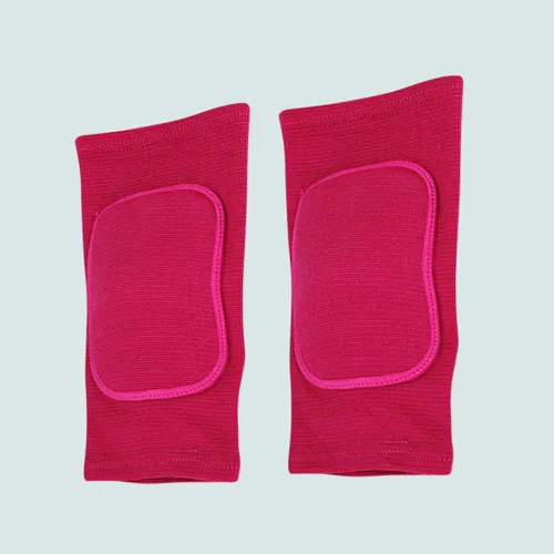 Miniatura 2 de Rodilleras suaves de algodón para voleibol, tenis, 1 par, para mujer, para baile de poste, yoga, para uso atlético, ciclismo, gimnasio