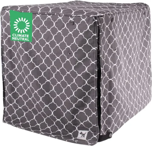 Miniatura 20 de Molly Mutt Wild Horses - Funda para jaula de perro, funda de lona 100% algodón con 2 paneles enrollables, ideal para jaula de perro o gato, Caballos
