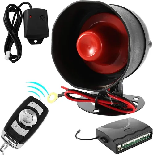Miniatura 3 de Sistema de alarma de coche con arranque remoto Push to Engine Start Stop Button 12V Universal Start Stop Lock antirrobo