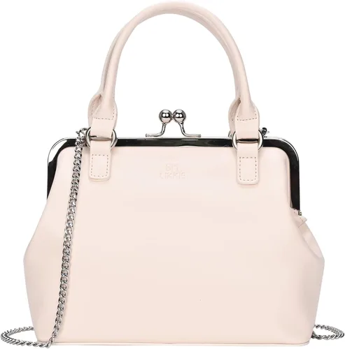 GM LIKKIE Kiss Lock - Monederos y bolsos, bolsos de mano de piel sintética vintage para mujer, bolso de noche con asa superior