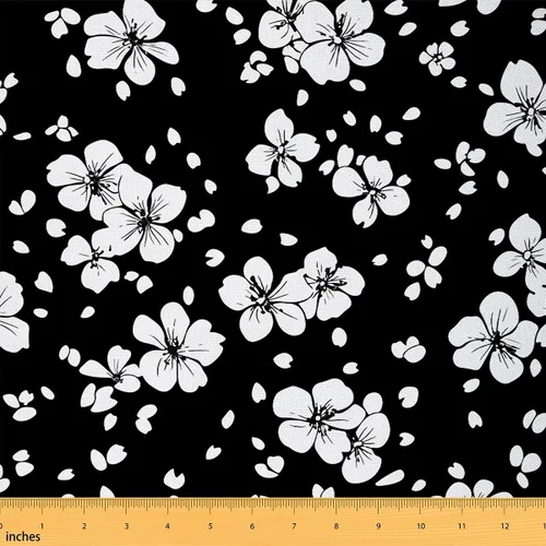 Miniatura 14 de Koi Fish - Tela de tapicería para sillas, tela tradicional japonesa para exteriores, tela decorativa con estampado de hojas de loto Botanicla