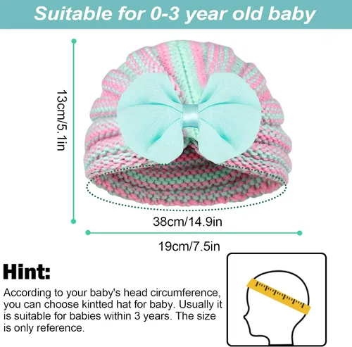 Miniatura 2 de ONESING 9 pares de guantes de punto para niños – Guantes de invierno elásticos para niños y niñas – Guantes de invierno a granel para niños, Color-J