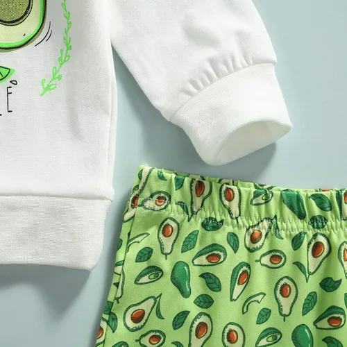 Miniatura 72 de Mandizy Conjunto de ropa de bebé niña otoño 3 6 9 12 18 24 meses sudadera de manga larga y pantalones con estampado floral y diadema