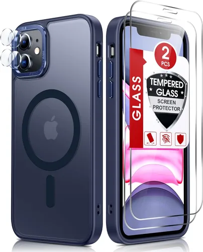 Miniatura 37 de LeYi para iPhone-13 Funda/iPhone-14 Fundas: con soporte para MagSafe i Phone 13Funda con anillo magnético iPhone14 iPhone13 Cubierta Funda para Negro