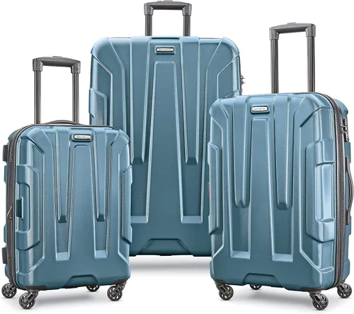 Miniatura 7 de Samsonite - Maleta rígida expandible Centric con ruedas giratorias, Verde azulado), 102690-2824