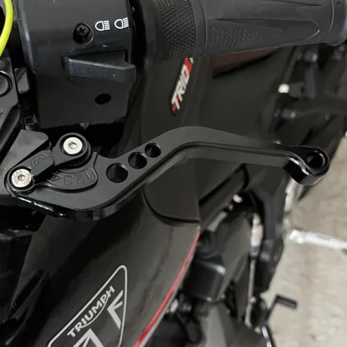 Miniatura 9 de Compatible with Yamaha Fazer FZ-1 FZ-8 FZ-6 FZ-6R FZS600 Short Brake Lever Clutch Lever, CNC Aluminum Alloy Made (Black)