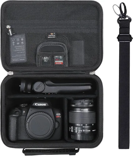 Miniatura 9 de Funda Aproca Compatible con Canon EOS Rebel T7, R50, R6 Mark II, R100, R50 V, R8, T6, R10, SL3, R5 Mark II, 5D Mark IV, R7, 90D, R5, T100 Cámara