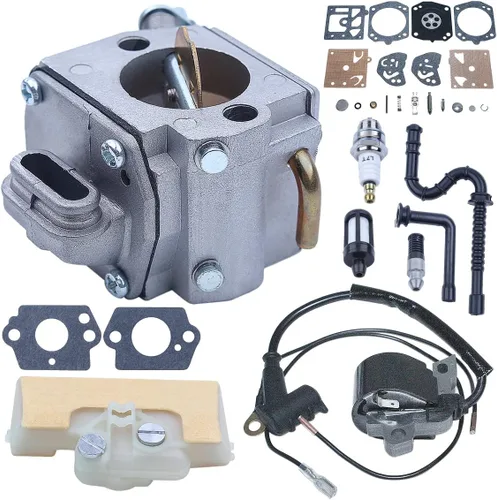 Bobina de encendido del carburador para motosierra Stihl MS390 029 039 MS290 0000 400 1300, carburador, filtro de aire, filtro de combustible, línea