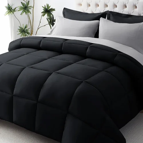 Miniatura 37 de JOLLYVOGUE Juego de edredón individual XL, cama ultrasuave en una bolsa, tamaño individual XL, 5 piezas, juego de ropa de cama certificado Oeko-TEX