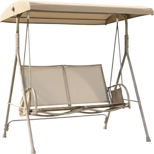 Miniatura 11 de Garden Winds Cubierta superior de repuesto RipLock 500 reforzada resistente compatible con Garden Treasures modelos de columpio para 2 personas Beige