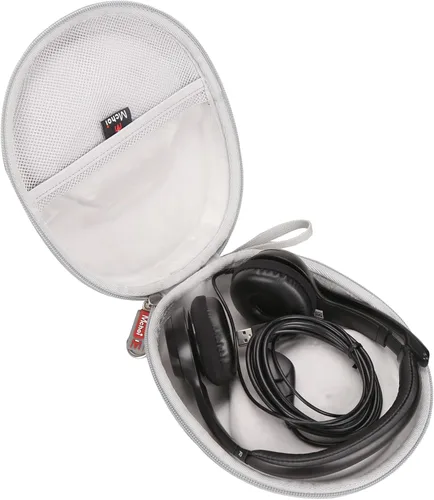 Miniatura 9 de Mchoi Funda rígida compatible con auriculares Logitech H390 / Logitech Zone 301 con cable, solo funda