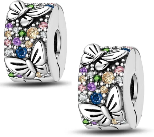 Miniatura 63 de LNQOBU Happy Life - Colgante para pulseras de abalorios, plata de ley 925 para mujer (con un espaciador de cuentas)