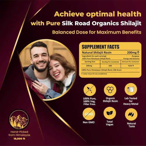 Miniatura 4 de Shilajit puro del Himalaya (120 gm) semilíquido con ácido fúlvico y más de 85 minerales traza para metabolismo, apoyo del sistema inmunológico