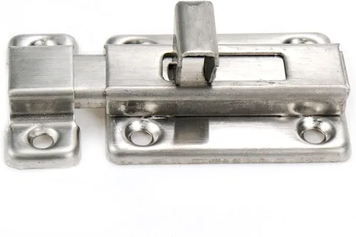 Miniatura 4 de Cerradura de pestillo deslizante 2-1/2" Perno de barril de acero inoxidable - 2 piezas