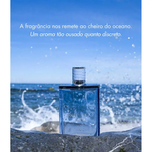 Miniatura 5 de JIMMY CHOO - Perfume Aqua para Hombre - Fragancia Masculina - Fougere Marina Amadeirada - Con notas de Pomelo, Salvia Esclarea y Musgo Salado