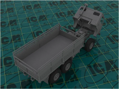 Miniatura 12 de ICM Models 1/35 Kit de modelo de camión del ejército soviético de seis ruedas