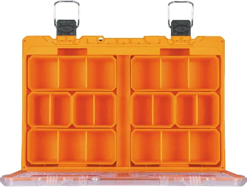 Miniatura 15 de Klein Tools 54806MB MODbox - Caja de compartimento alto, organizador de herramientas de ancho completo, caja de herramientas de piezas pequeñas