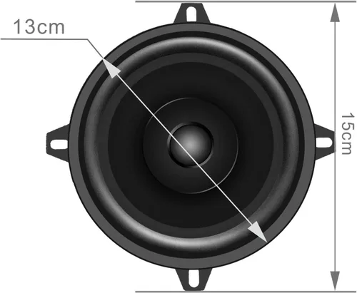 Miniatura 5 de sondpex OEM 2 Vías altavoz de reemplazo, 5.25" (cs17050)