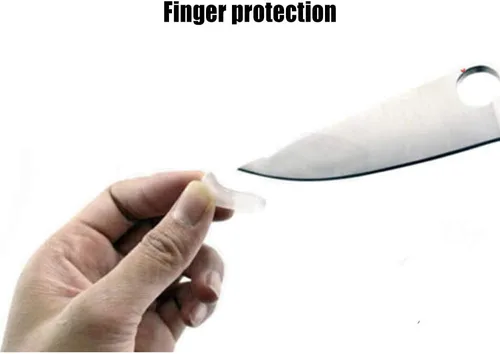 Miniatura 4 de Acxico Cubierta protectora de punta de cuchillo de cuchilla, accesorios de plástico, punta de cuchillo, borde y punta, protección antiarañazos