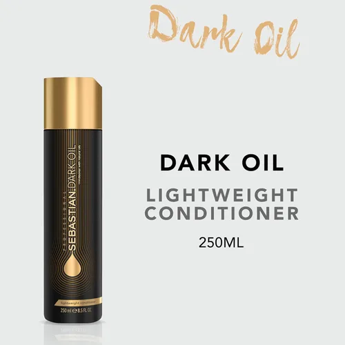 Miniatura 2 de Sebastian Professional Dark Oil Lightweight Conditioner Infused with Jojoba & Argan Oil for Silky, Smooth Conditioned Hair