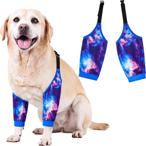 Miniatura 14 de Rodilleras protectoras para coderas de perro, rodilleras, manga para tratamiento de callos para heridas, patas delanteras para evitar lamer