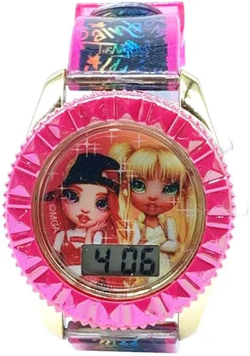 Miniatura 2 de Rainbow High Reloj digital para niñas (modelo RNB40003AZ), multicolor, Multi, Digital