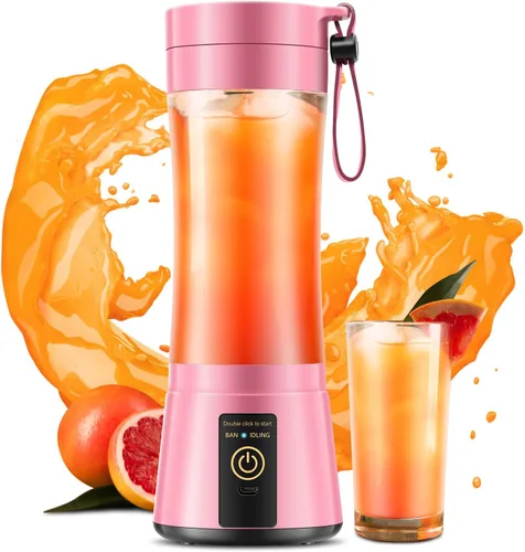Miniatura 9 de 12 Oz Cordless Portable Personal Size Blender - Mini Blender Make Smoothies and Shakes, Cordless Lightweight Rechargeable, Freshly Squeezed in